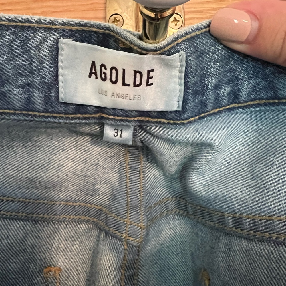 Agolde Los Angeles Light Denim Jeans